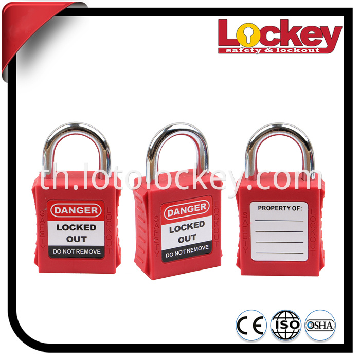 Short Shackle Safety Lockout Padlock